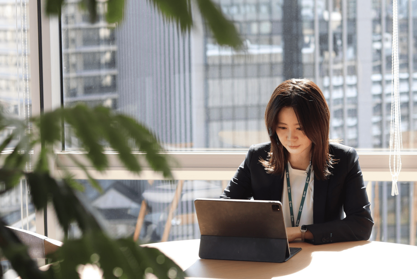 仕事をしているMSD社員