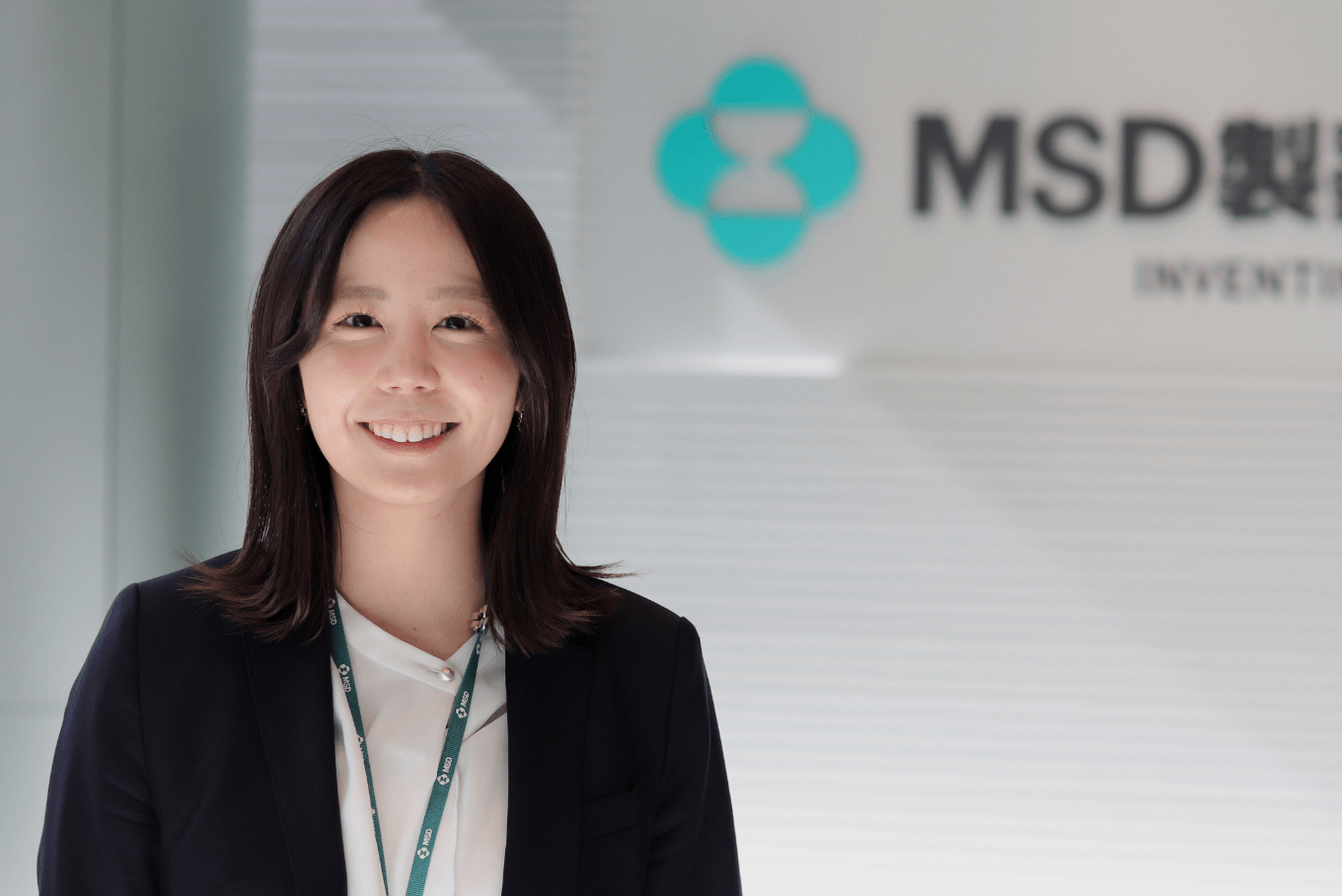 笑っているMSD社員