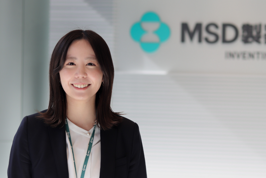 笑っているMSD社員