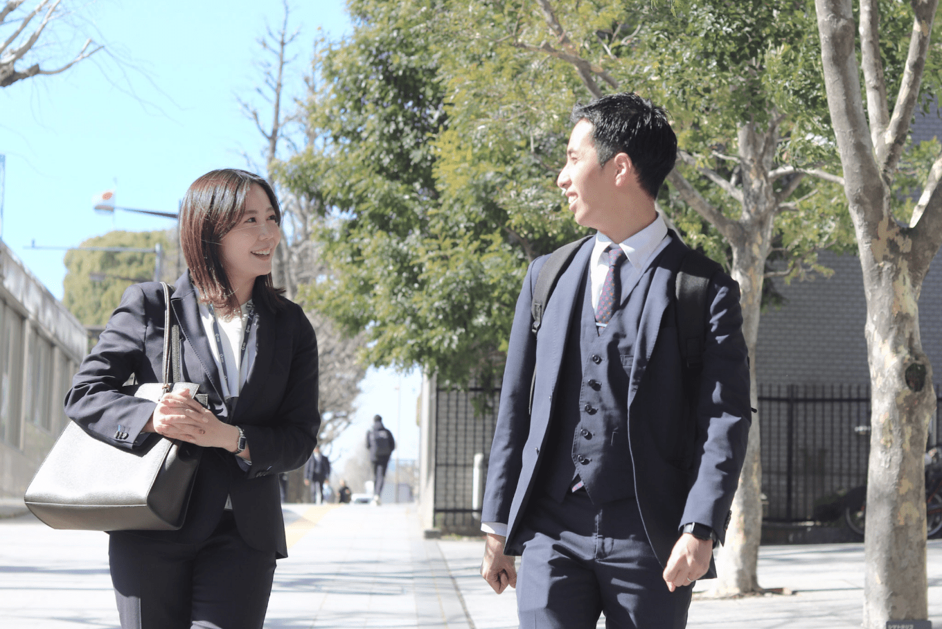 会話をしているMSD社員