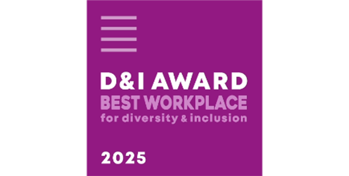 ダイバーシティ&インクルージョン(D&I)に取り組む企業を認定するアワードロゴ